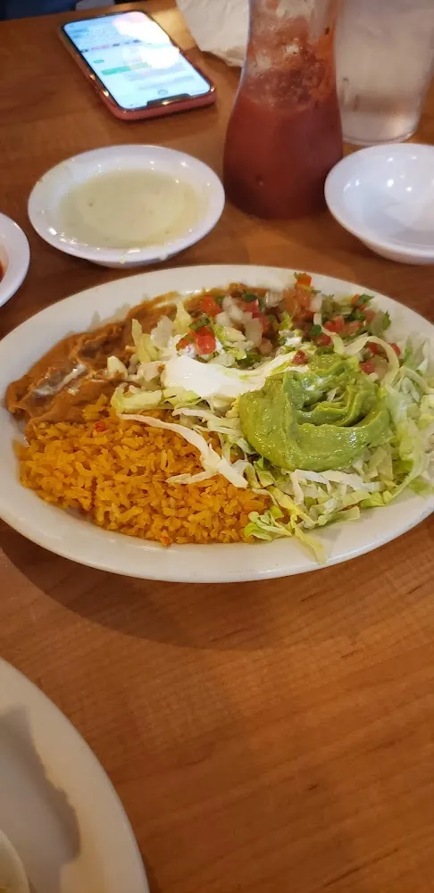 Fajita Fixins and Beans